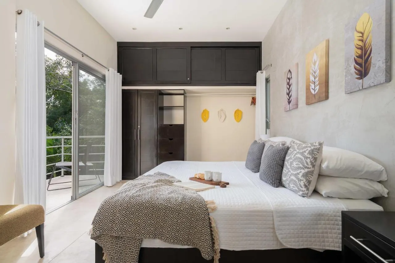 Tulum Private Modern Villa-Pool Beds-Ac-Internet-Parking-Grill